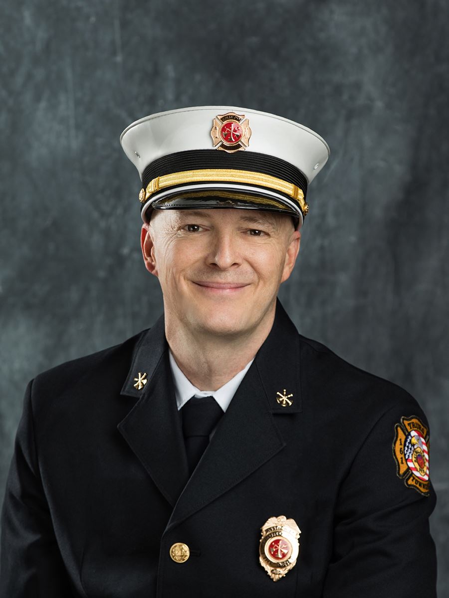 Truro Township Fire Department Assistant Chief Andy Weber