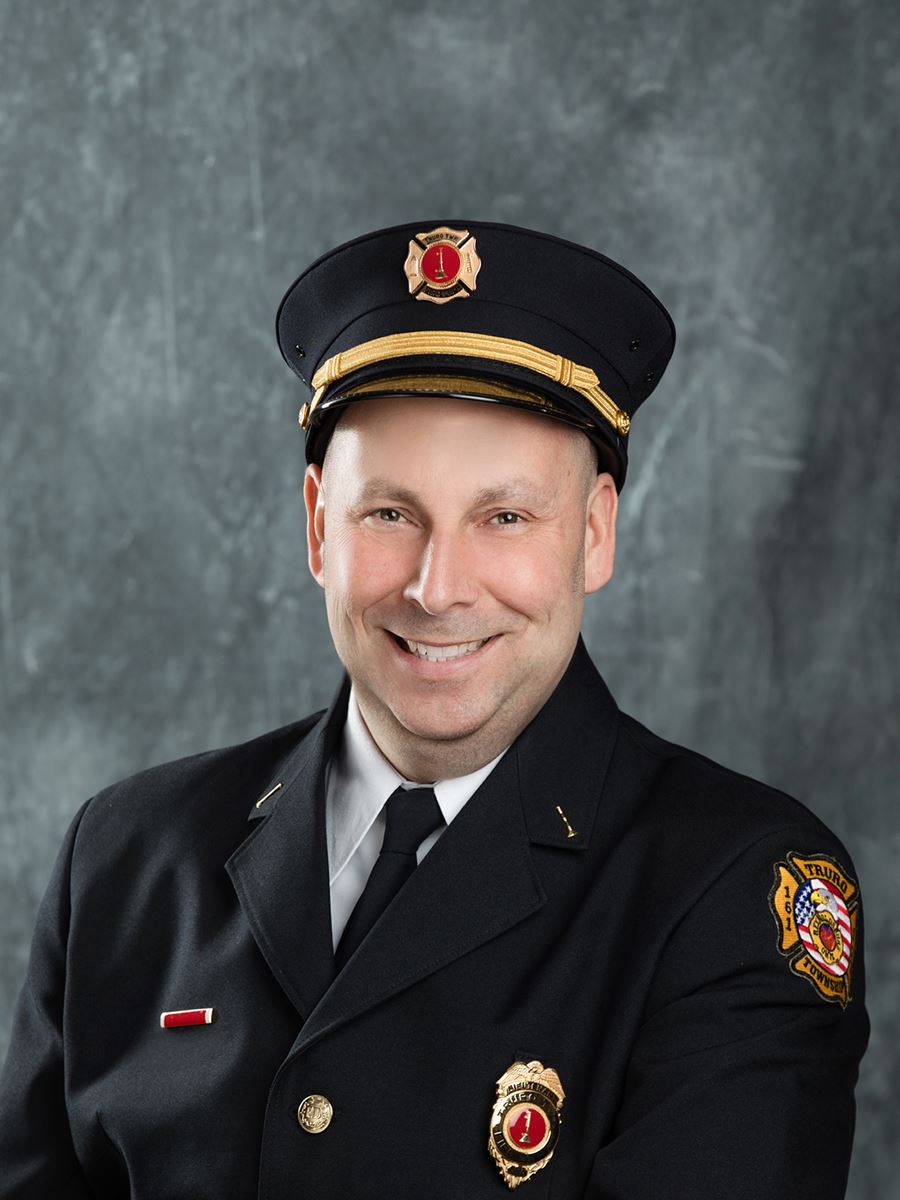 Truro Township Fire Department Fire Prevention Lieutenant Theo Schmidt