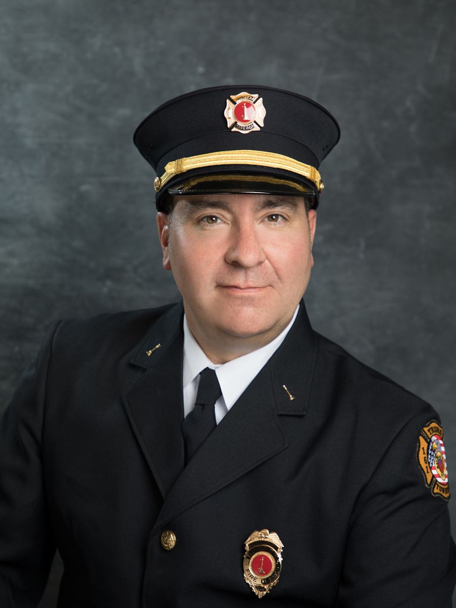 Truro Township Fire Department Lieutenant Andrew Wittenmeier