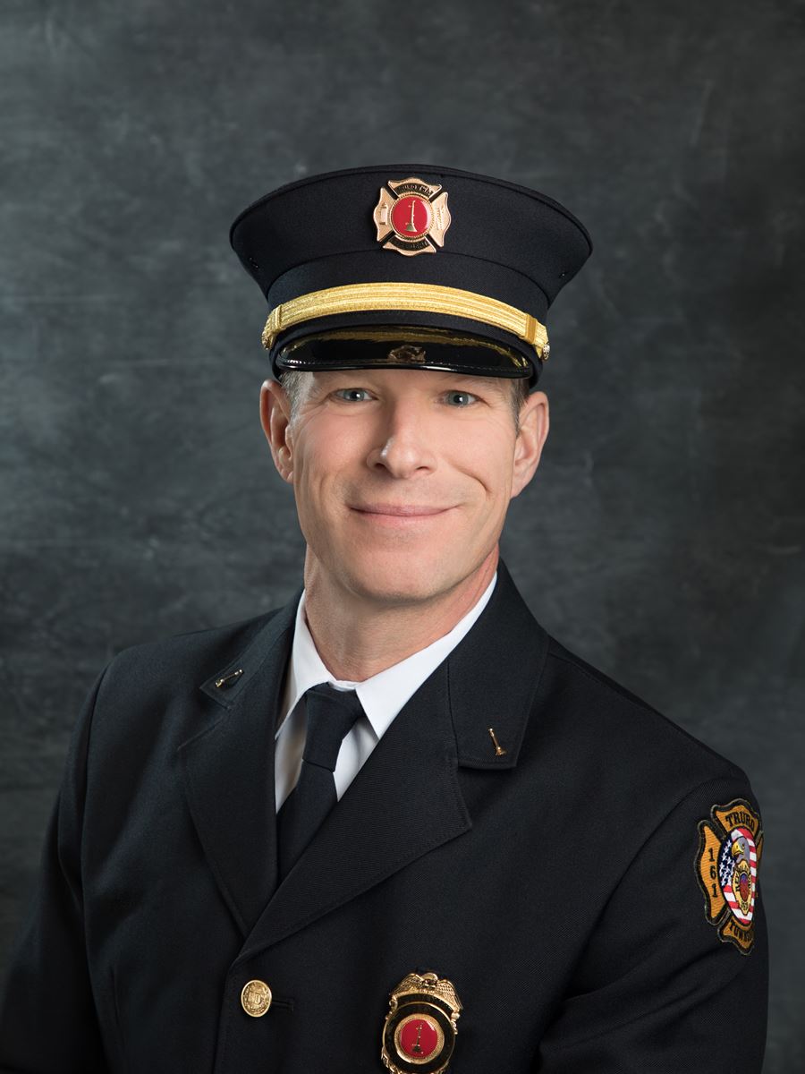 Truro Township Fire Department Lieutenant Chad Compton