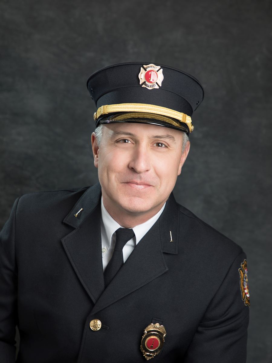 Truro Township Fire Department Lieutenant Craig Hoover