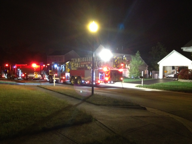 Reynoldsburg Firefighters Battle House Fire | WBNS-10TV Columbus, Ohio | Columbus News, Weather & Sports