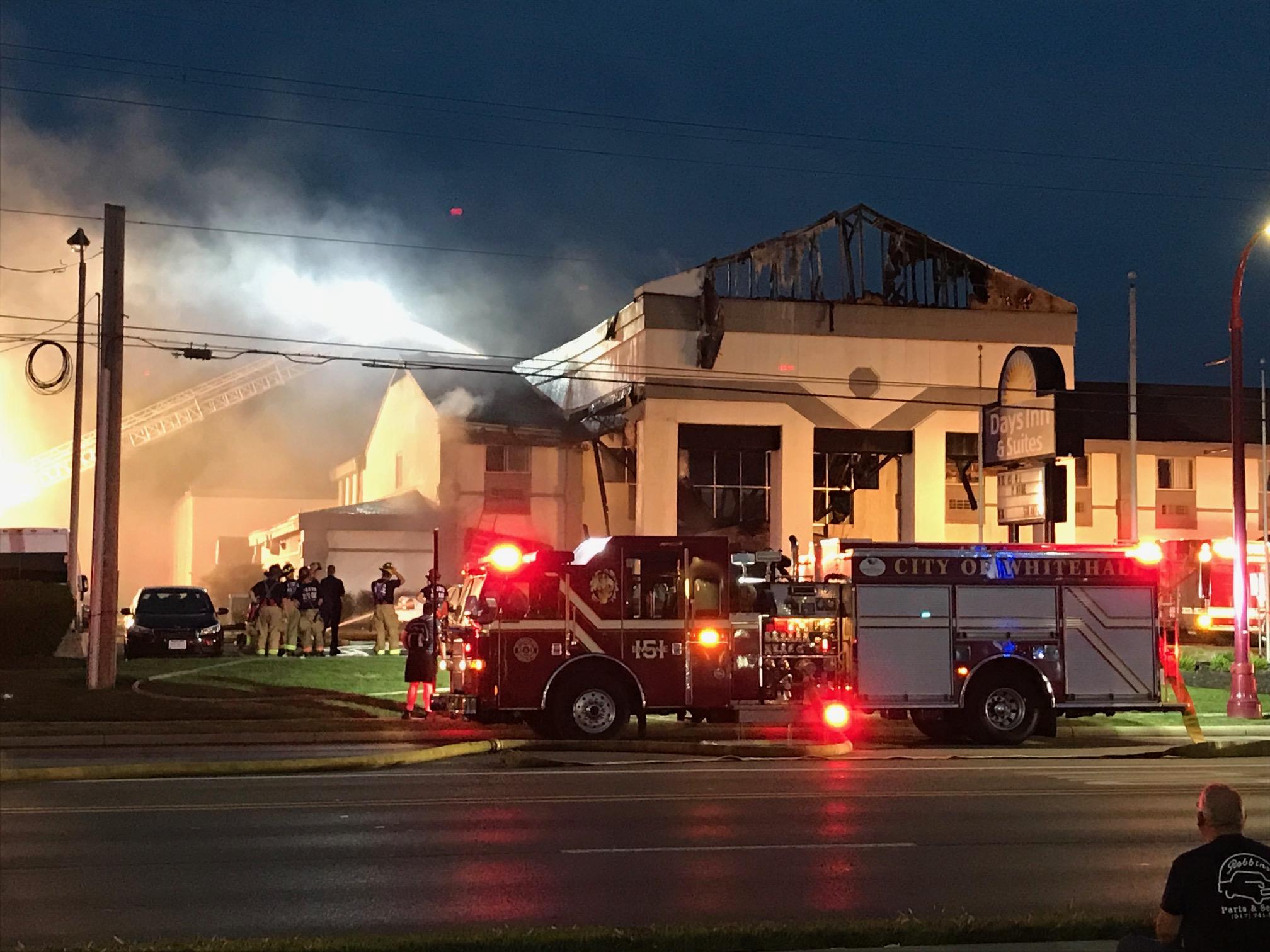 Fire does major damage to Reynoldsburg hotel | WBNS-10TV Columbus, Ohio | Columbus News, Weather & Sports