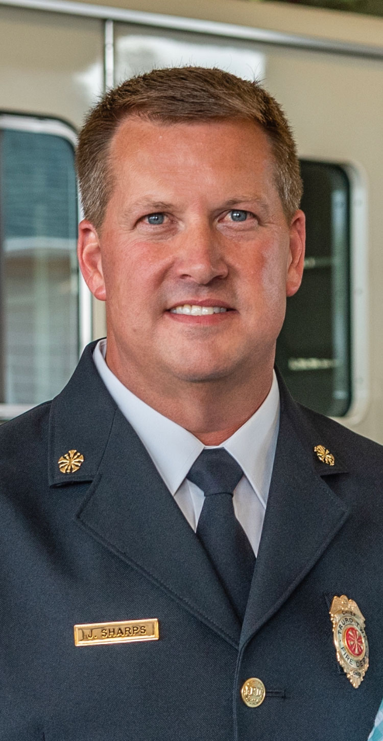 Truro Township Fire Department Fire Chief Jeff Sharps